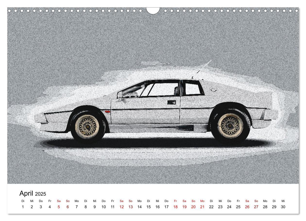 Bild: 9783457230312 | Car Art Edition Sportwagenlegenden (Wandkalender 2025 DIN A3 quer),...