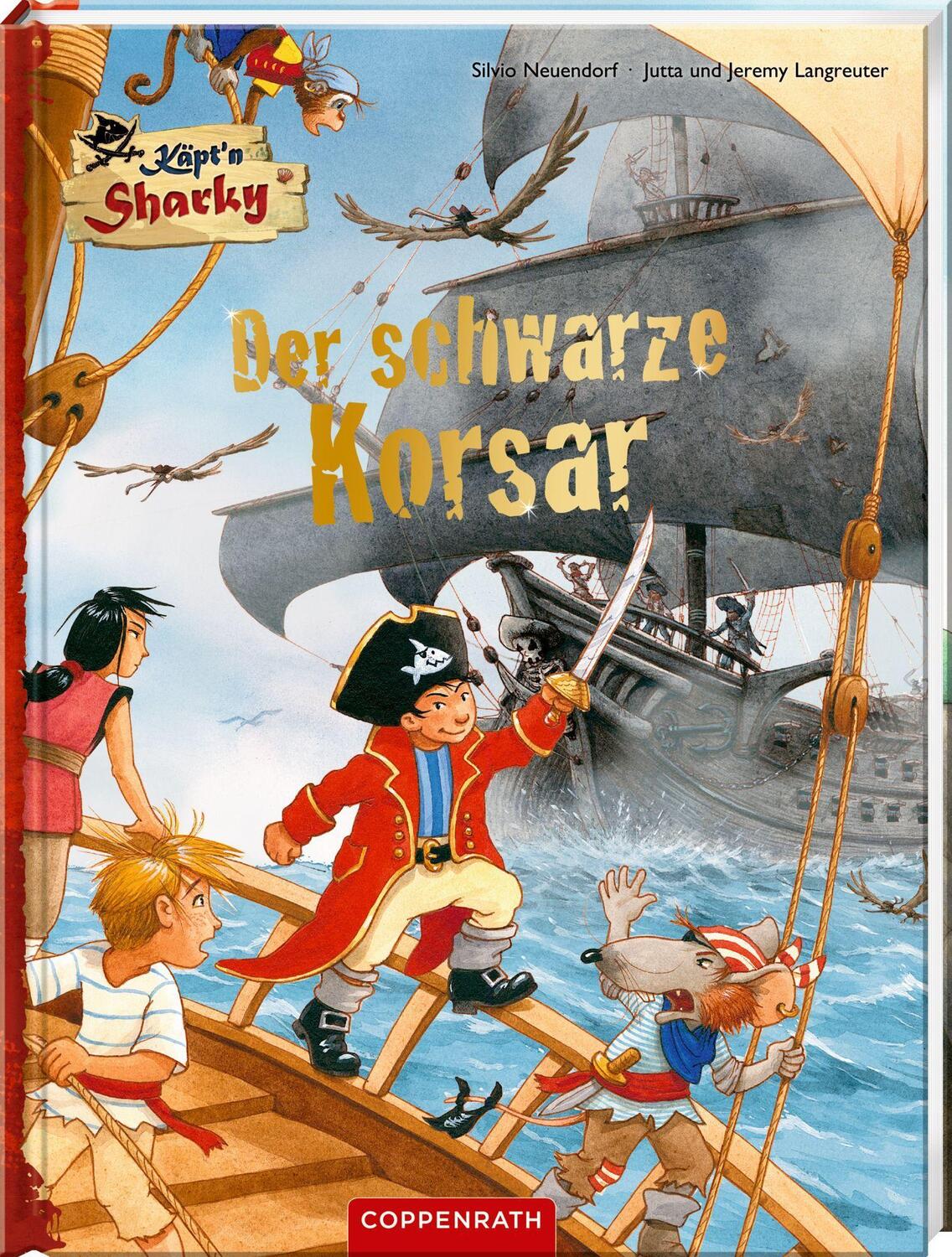 Cover: 9783649672050 | Käpt'n Sharky - Der schwarze Korsar | Jutta Langreuter (u. a.) | Buch