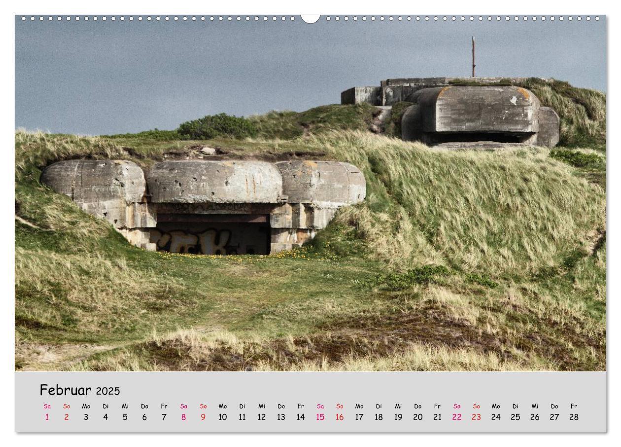 Bild: 9783435645381 | Bunker Zeitzeugen der Geschichte (Wandkalender 2025 DIN A2 quer),...