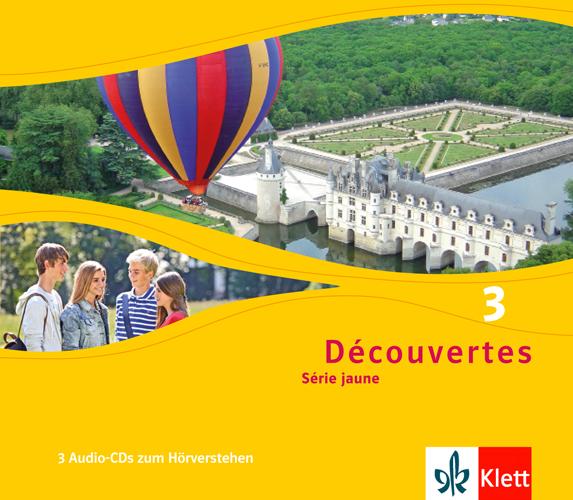 Cover: 9783126221689 | Découvertes 3. Série jaune | Audio-CD | 169 Min. | Deutsch | 2014