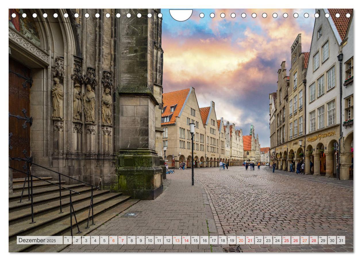 Bild: 9783435214464 | Münster Impressionen (Wandkalender 2025 DIN A4 quer), CALVENDO...