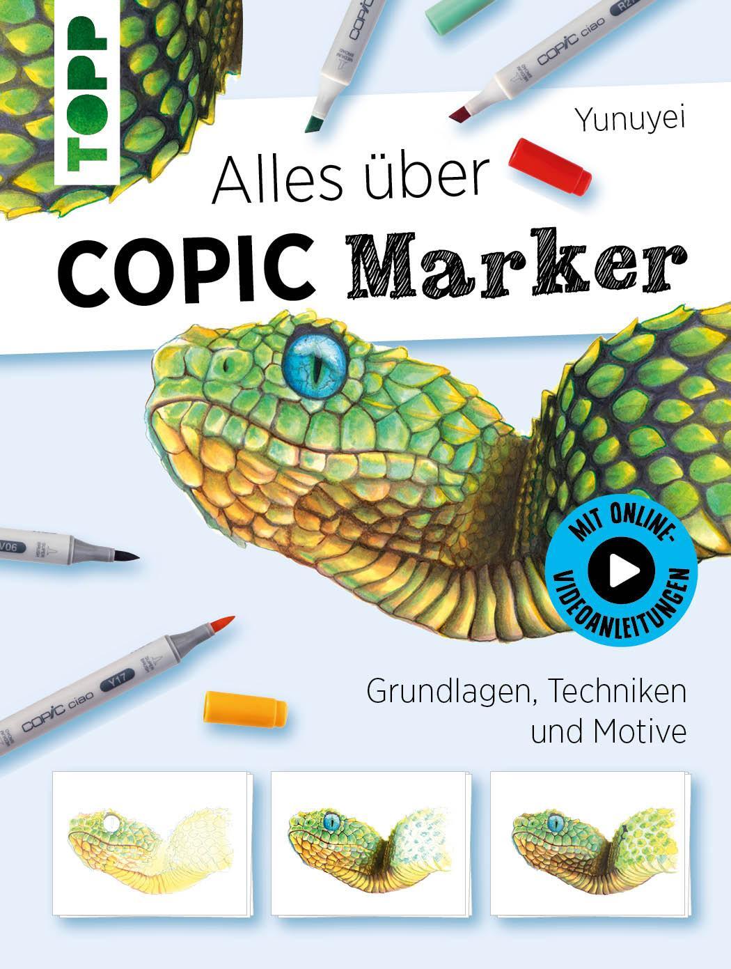 Cover: 9783772482946 | Alles über COPIC Marker | Yunuyei | Buch | 144 S. | Deutsch | 2017