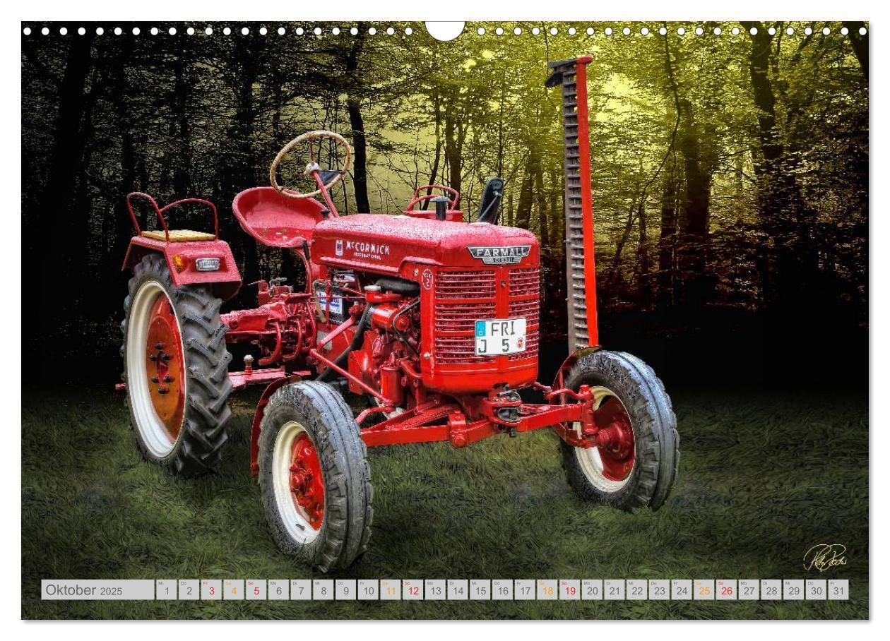 Bild: 9783435607341 | Oldtimer Schätze. Ein Traktoren-Kalender (Wandkalender 2025 DIN A3...