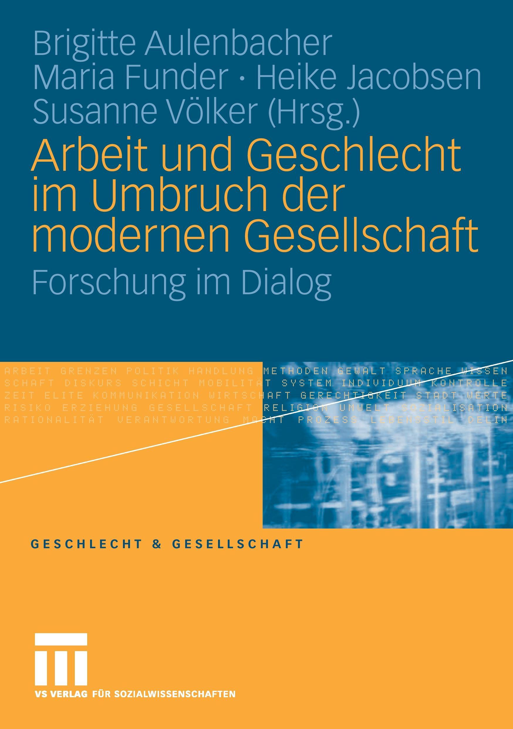 Cover: 9783531151397 | Arbeit und Geschlecht im Umbruch der modernen Gesellschaft | Buch