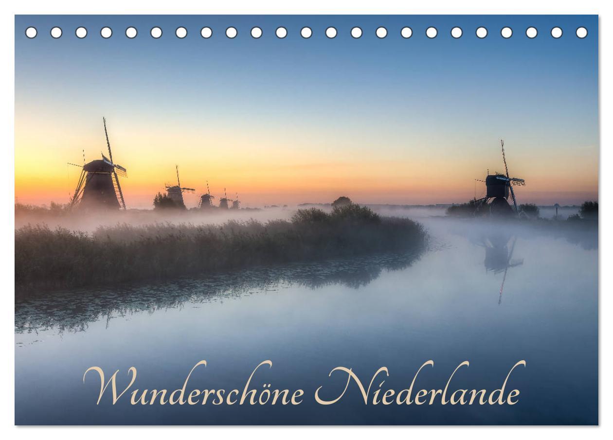 Cover: 9783435116034 | Wunderschöne Niederlande (Tischkalender 2025 DIN A5 quer), CALVENDO...