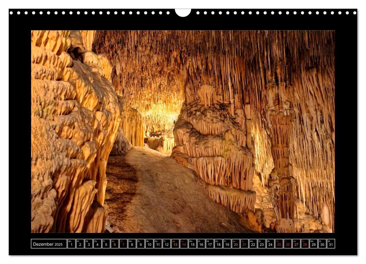 Bild: 9783435596485 | Höhlen, Stalaktiten und Stalagmiten (Wandkalender 2025 DIN A3...