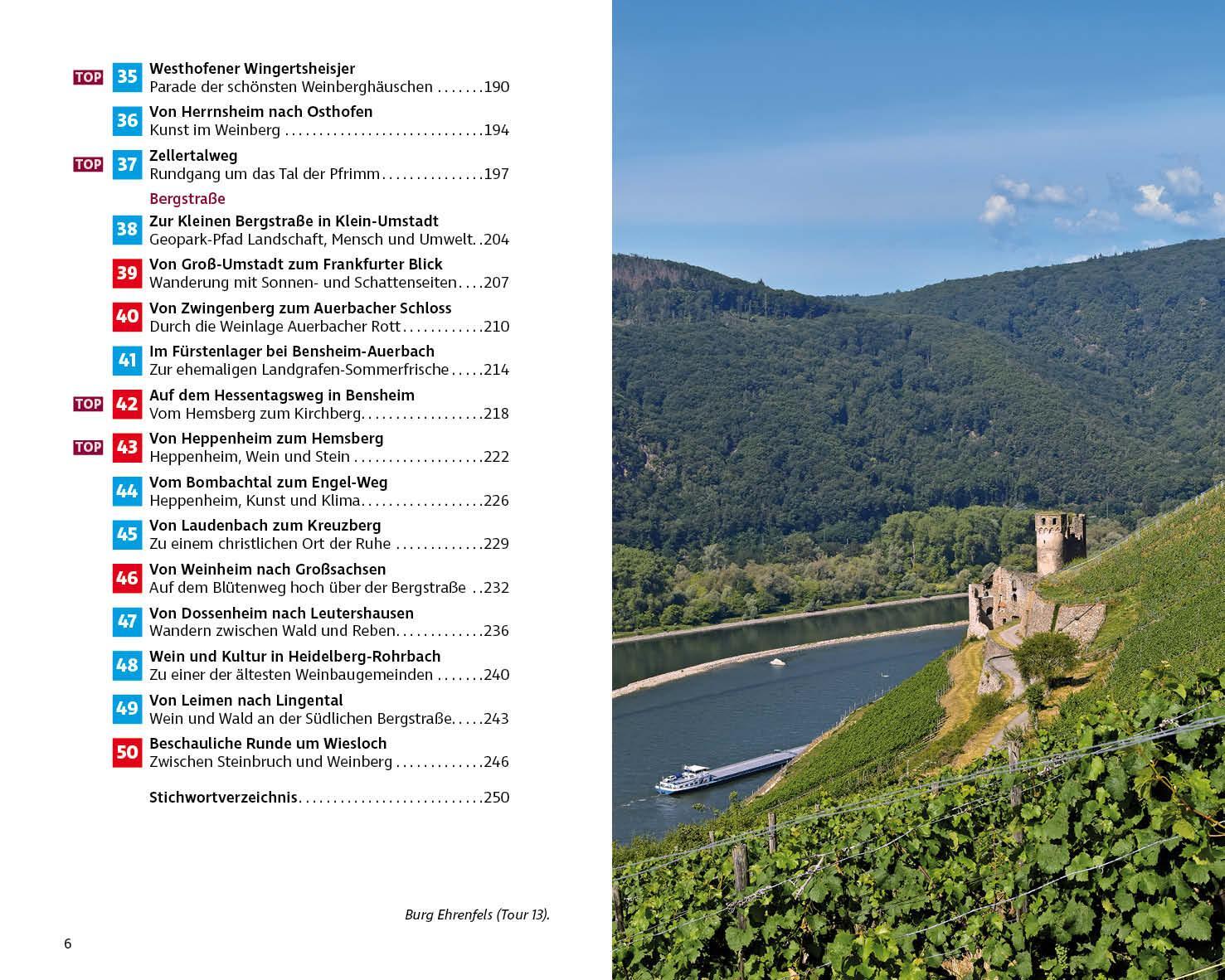 Bild: 9783763332908 | Wandern und Wein - Rheingau - Rheinhessen mit Bergstraße. | Buch