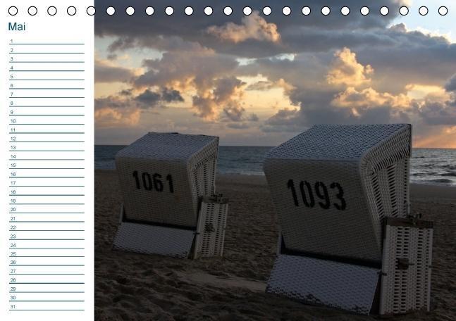 Bild: 9783660512588 | Sylt - Beständige Sehnsucht (Tischkalender immerwährend DIN A5 quer)