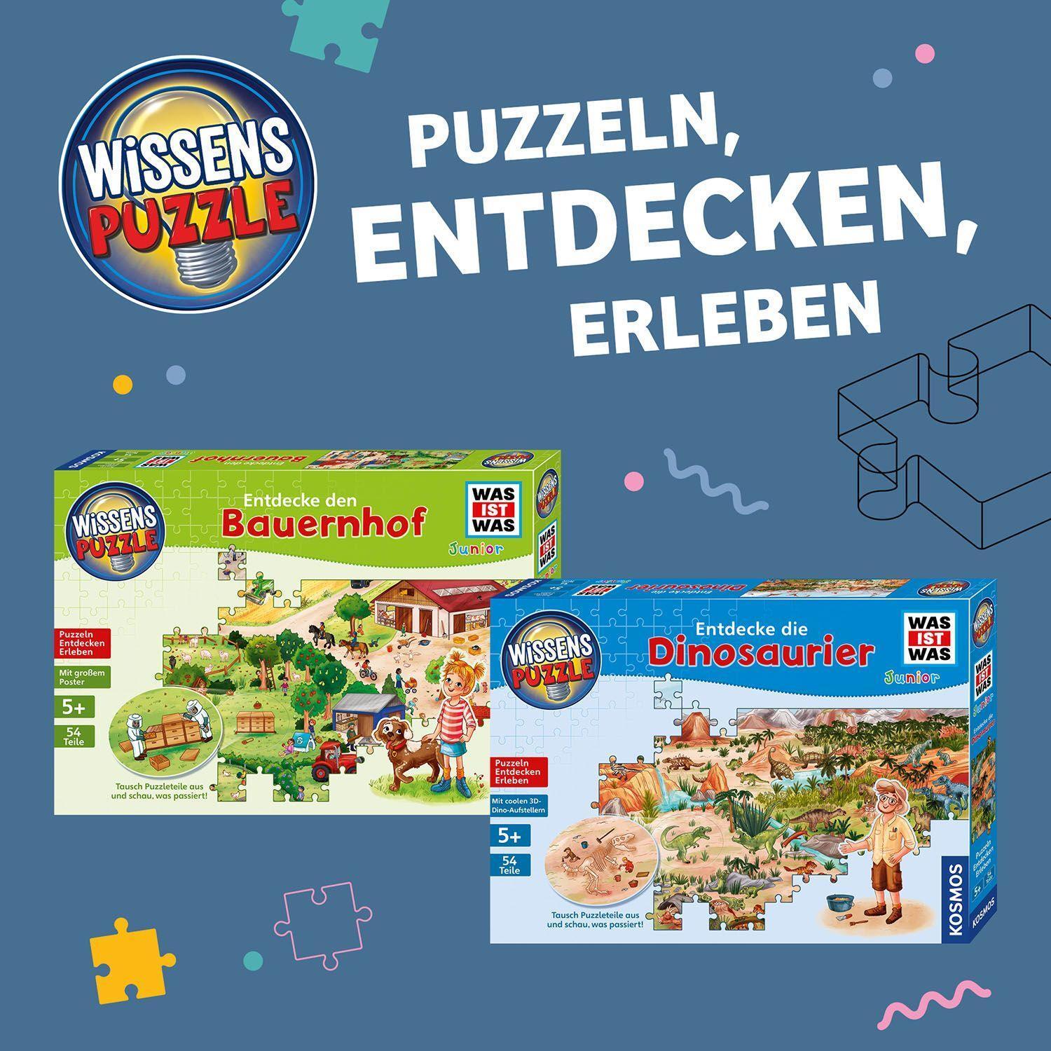 Bild: 4002051682651 | Wissenspuzzle: WAS IST WAS junior - Entdecke den Bauernhof | Spiel