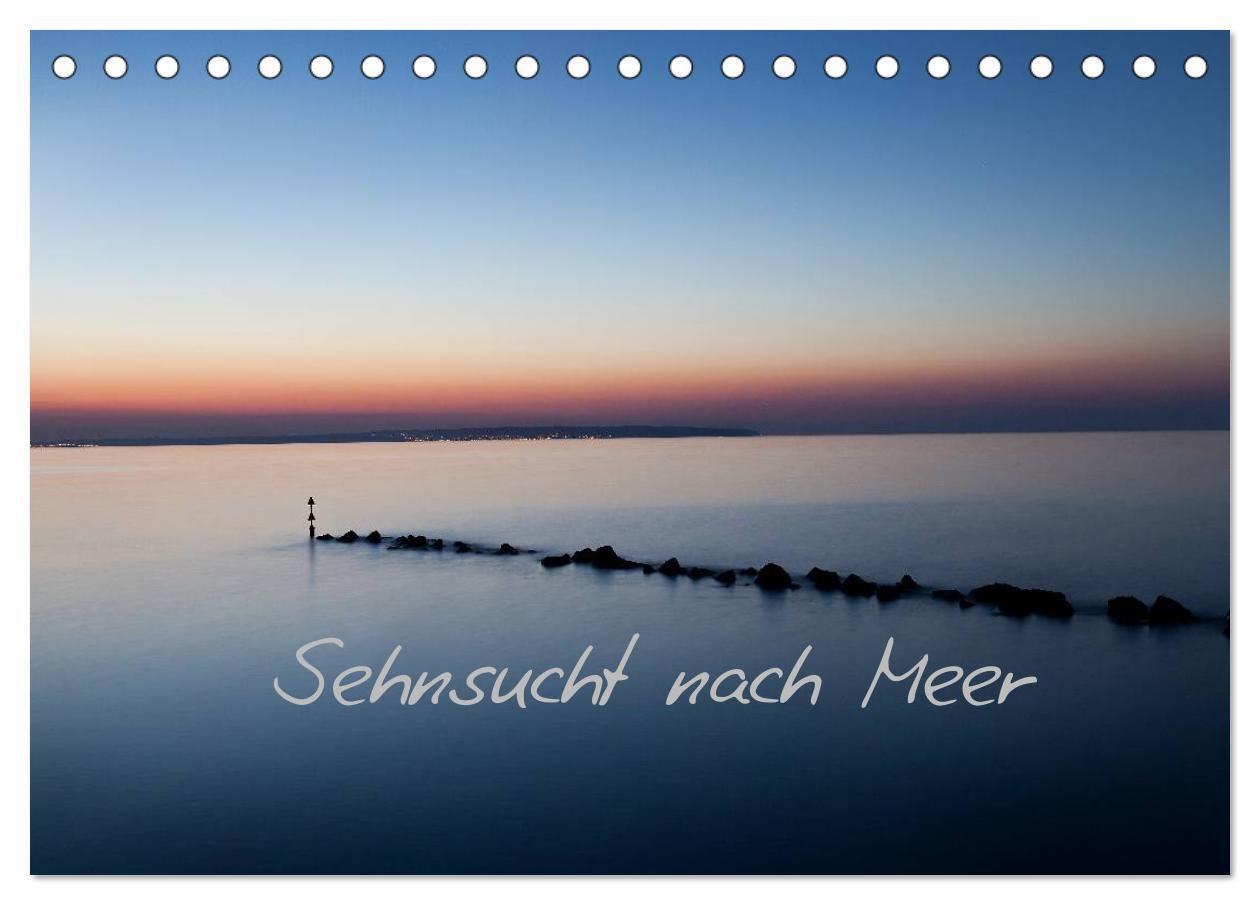 Cover: 9783435824083 | Sehnsucht nach Meer (Tischkalender 2025 DIN A5 quer), CALVENDO...