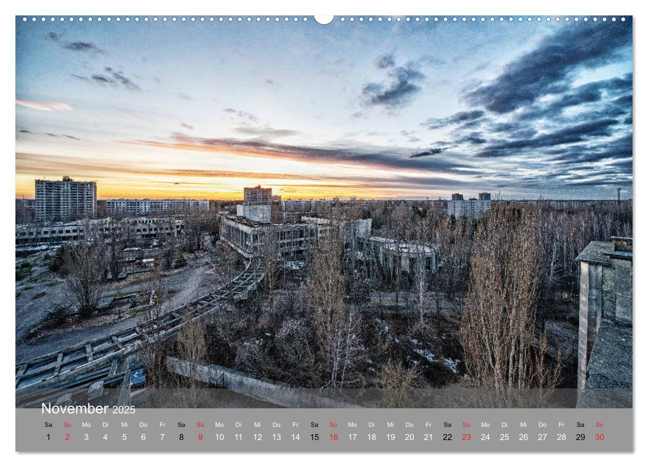 Bild: 9783435168026 | Tschernobyl - In der Sperrzone (Wandkalender 2025 DIN A2 quer),...