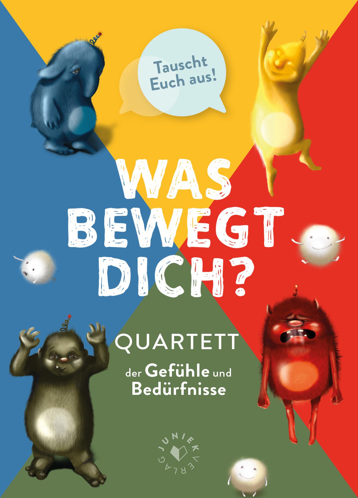 Cover: 9783982264790 | Was bewegt dich? | Quartett der Gefühle und Bedürfnisse | Elisa | 2023