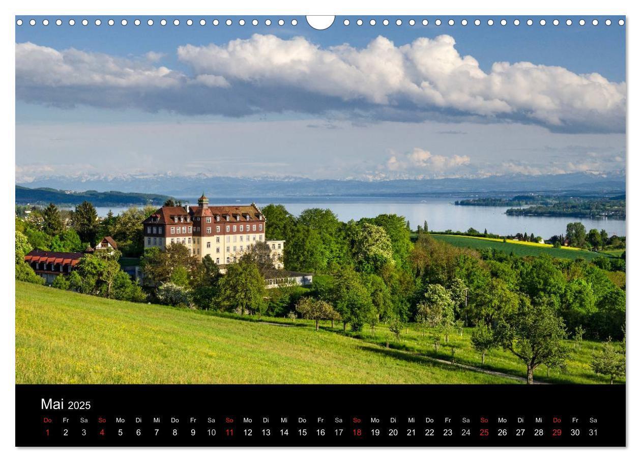 Bild: 9783435783564 | Bodensee - Uferlandschaften im schönsten Licht 2025 (Wandkalender...