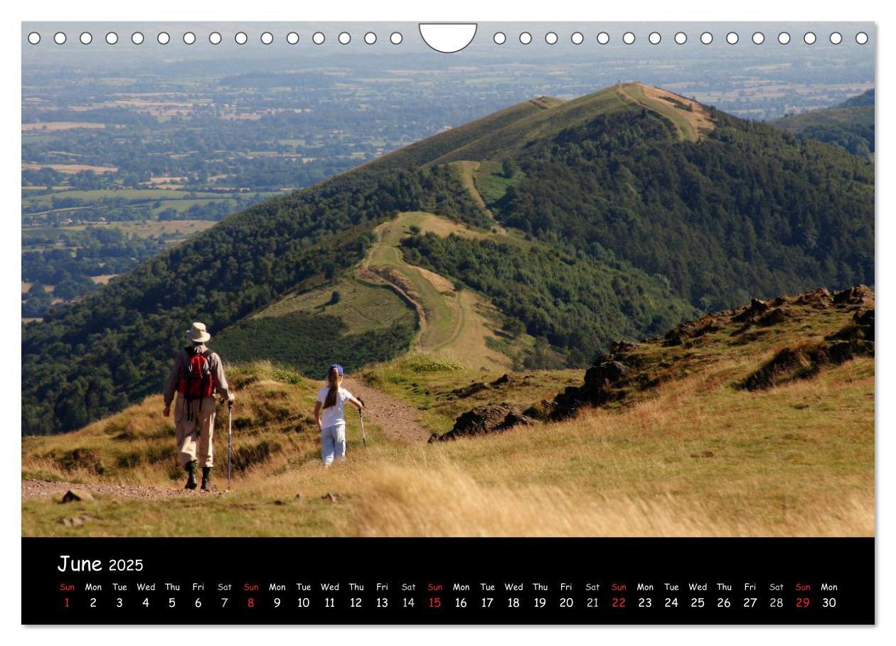 Bild: 9781325953448 | The Malvern Hills (Wall Calendar 2025 DIN A4 landscape), CALVENDO...