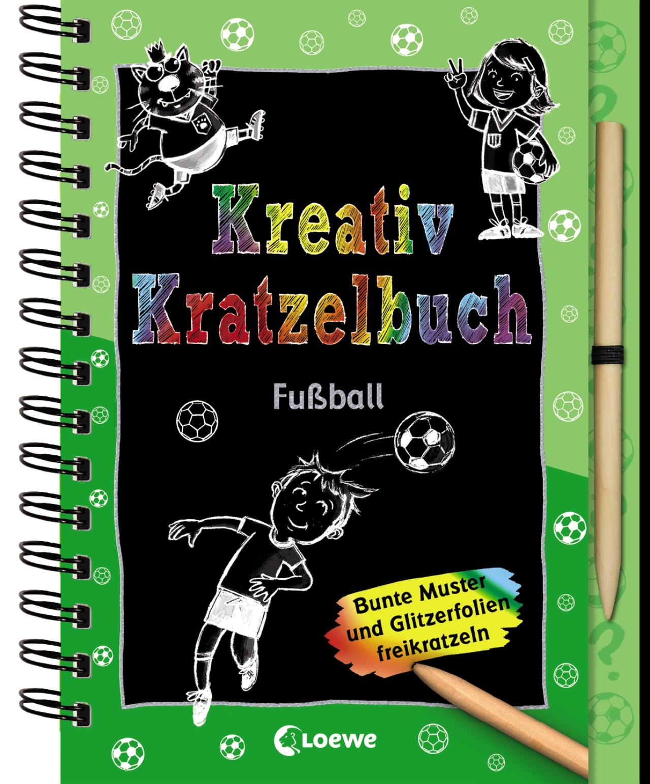 Cover: 9783743203976 | Kreativ-Kratzelbuch: Fußball | Daniel Kratzke | Taschenbuch | 68 S.