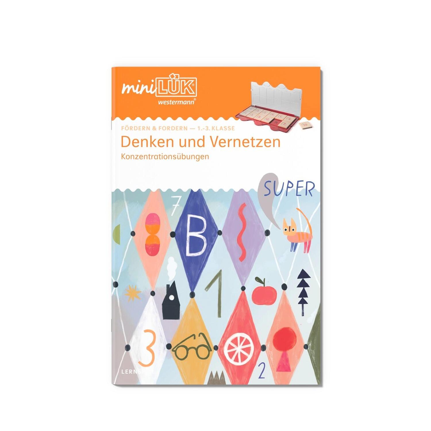 Cover: 9783072446013 | miniLÜK. 1./2./3. Klasse - Fördern &amp; Fordern Denken und Vernetzen 1