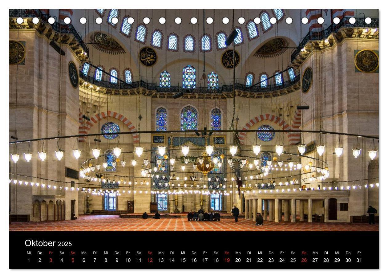 Bild: 9783435821891 | Istanbul (Tischkalender 2025 DIN A5 quer), CALVENDO Monatskalender