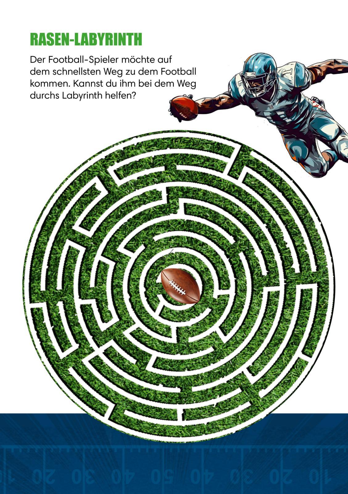 Bild: 9783845126821 | NFL: Mein großer Football-Rätselspaß | Constanze Steindamm | Buch