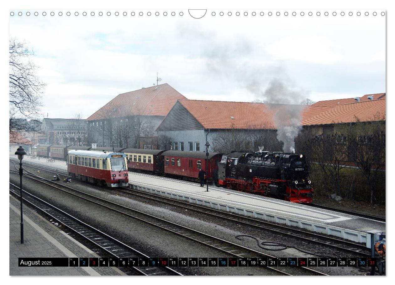 Bild: 9783435352678 | Dampf am Brocken - Die Harzquerbahn (Wandkalender 2025 DIN A3...