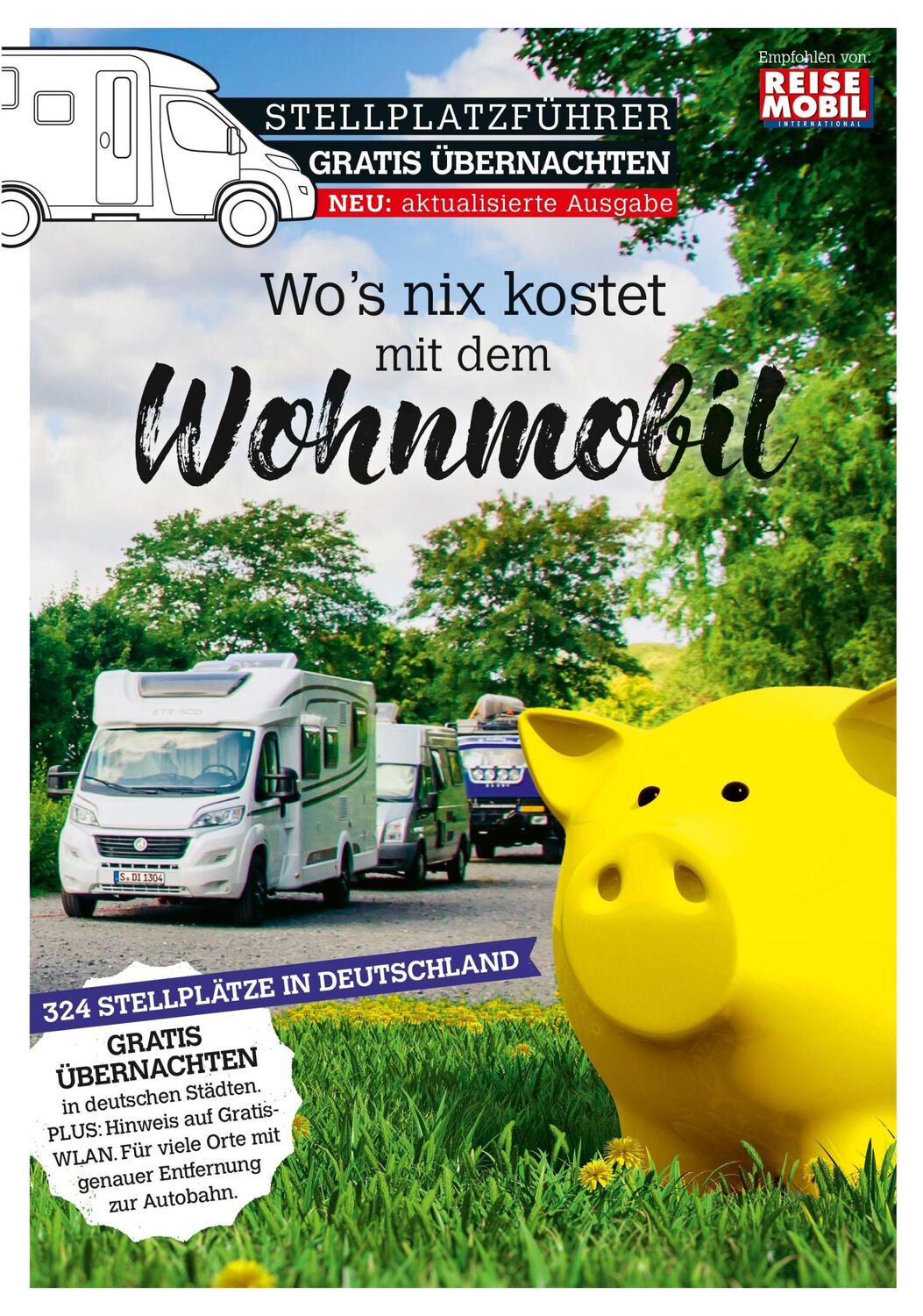 Cover: 9783948979393 | Stellplatzführer Gratis Übernachten | Reisemobil International | Buch