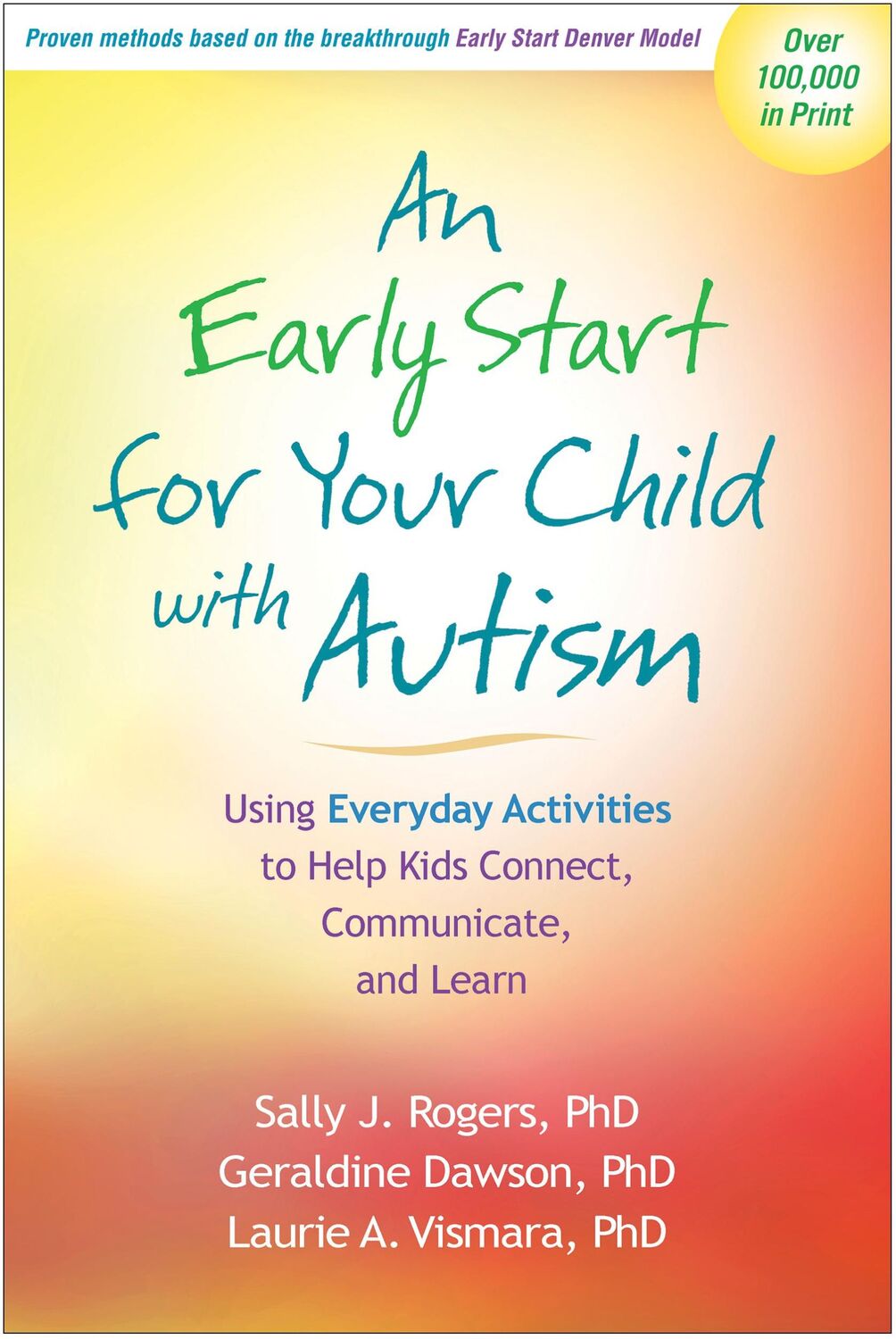 Cover: 9781609184704 | An Early Start for Your Child with Autism | Geraldine Dawson (u. a.)