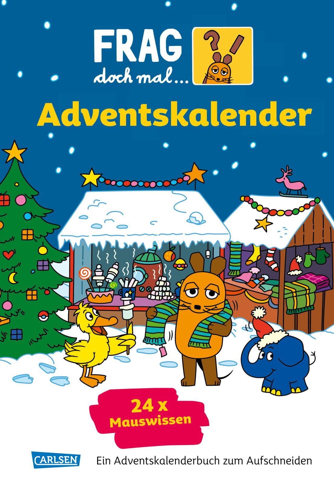 Cover: 9783830320494 | Frag doch mal ... die Maus: Der Adventskalender 2024 | Buch | 112 S.