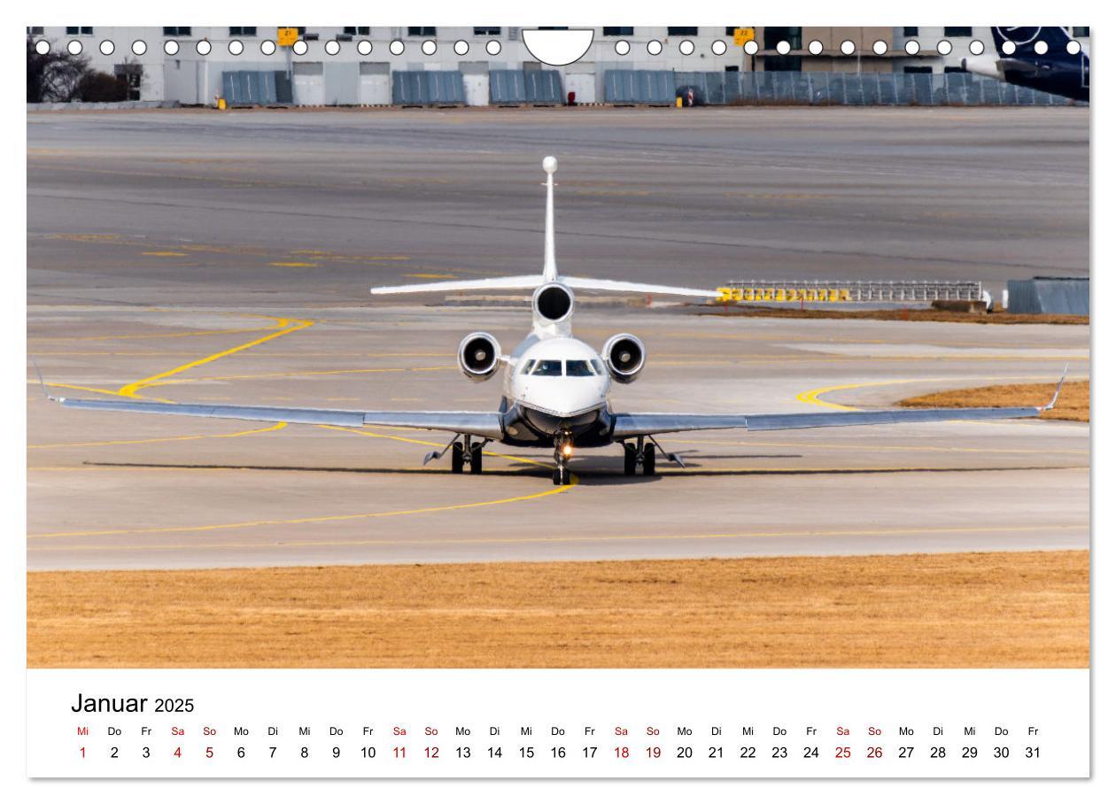 Bild: 9783457220283 | Die Welt der Privatjets (Wandkalender 2025 DIN A4 quer), CALVENDO...