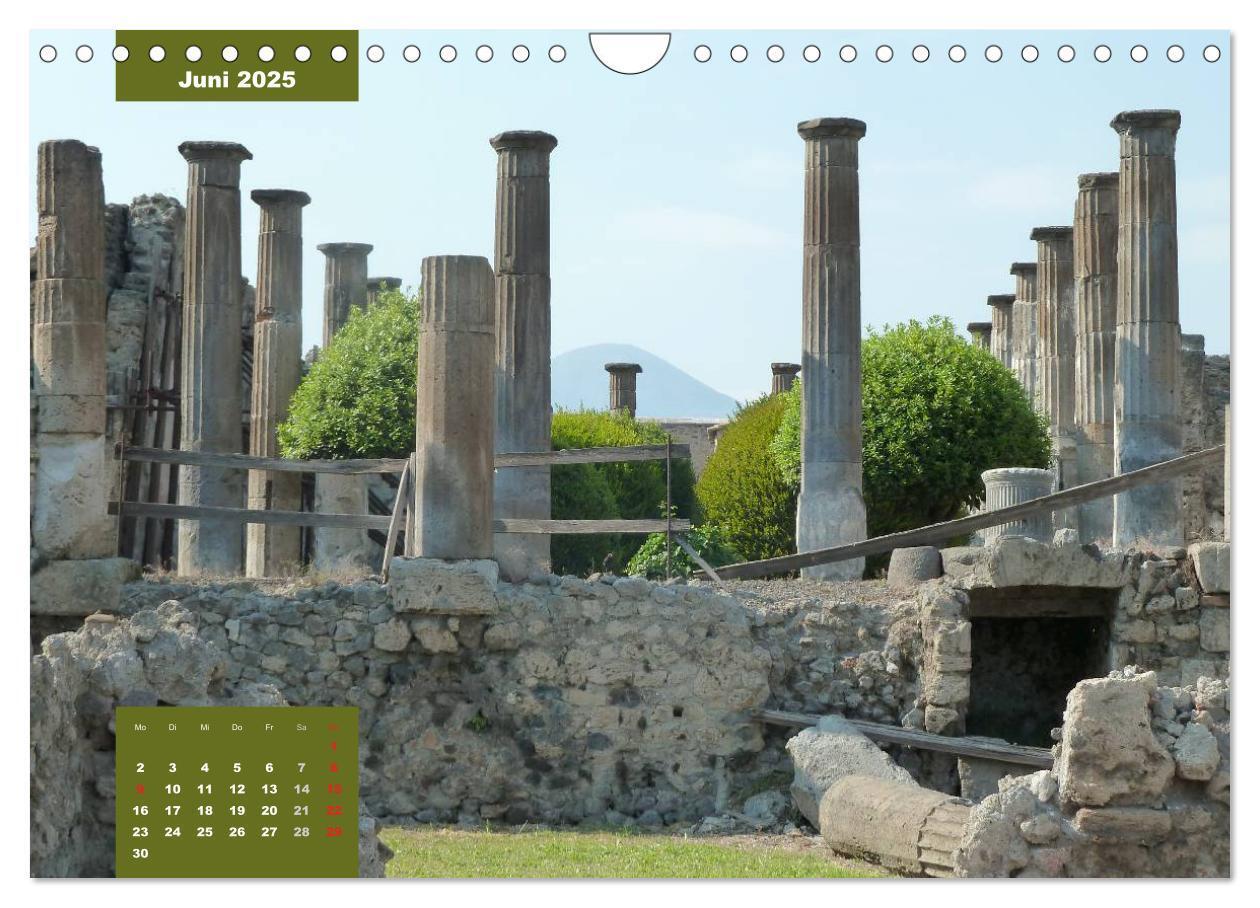 Bild: 9783435842605 | Pompeji-Kalender (Wandkalender 2025 DIN A4 quer), CALVENDO...