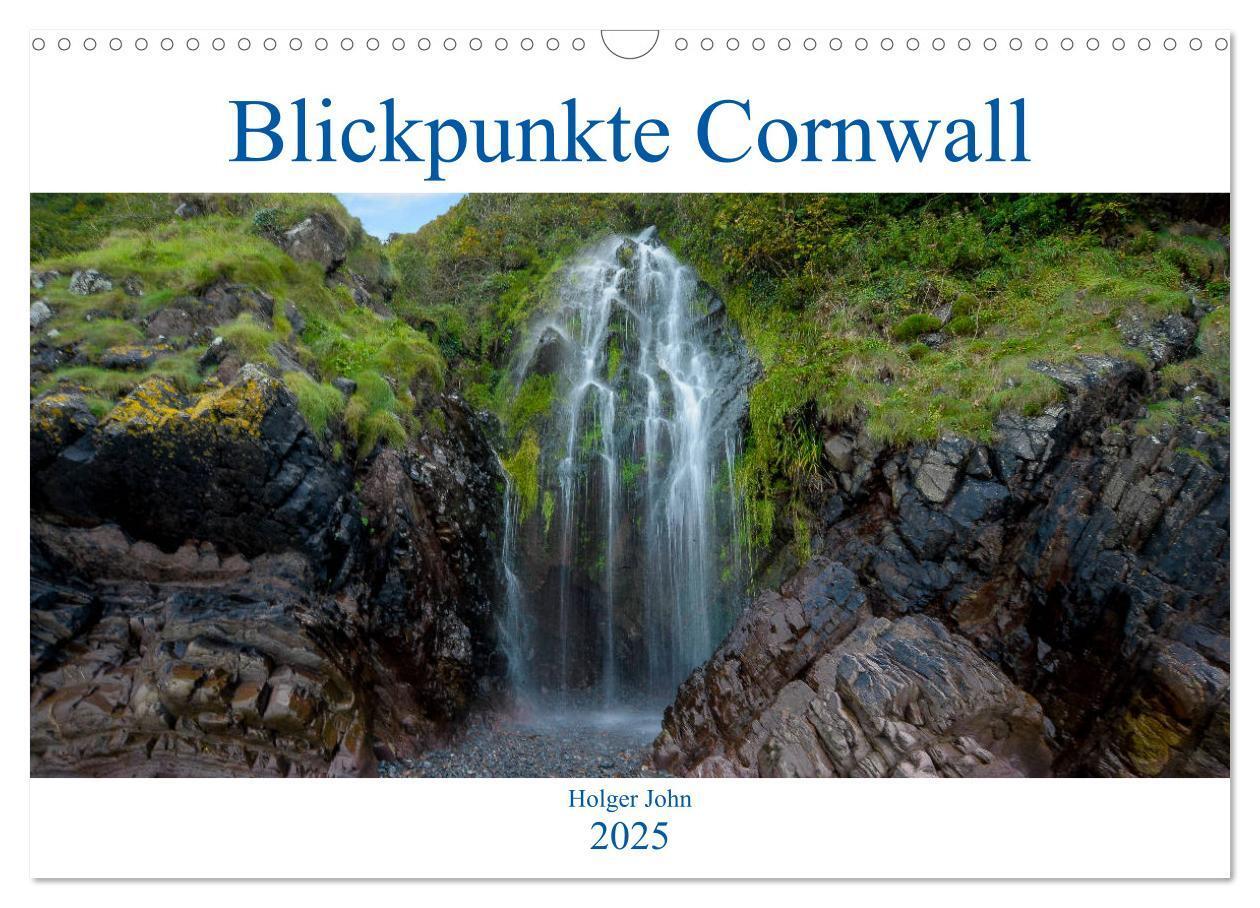 Cover: 9783435237449 | Blickpunkte Cornwall (Wandkalender 2025 DIN A3 quer), CALVENDO...