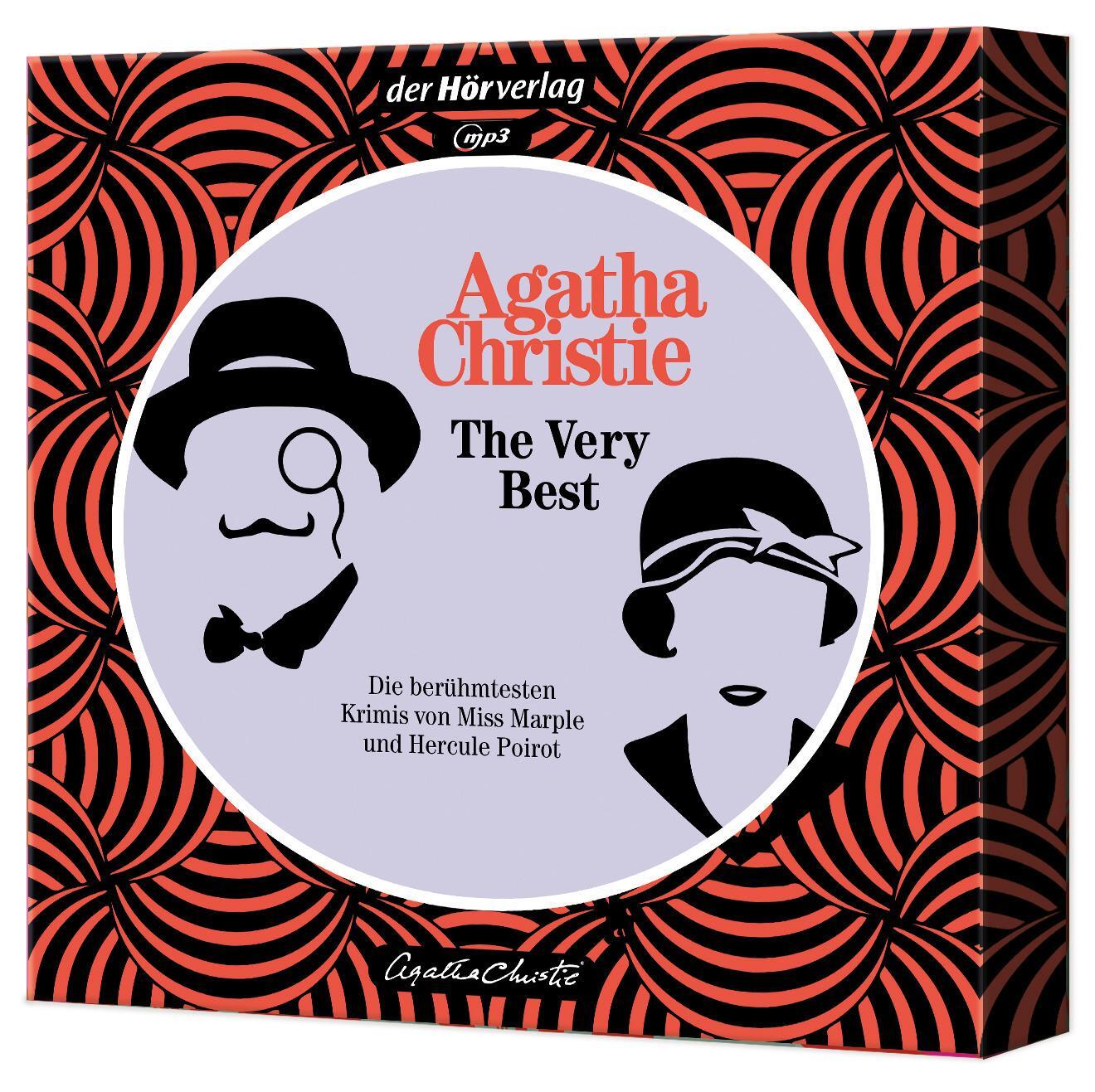 Cover: 9783844551372 | The Very Best | Agatha Christie | MP3 | 10 Audio-CDs | Deutsch | 2024