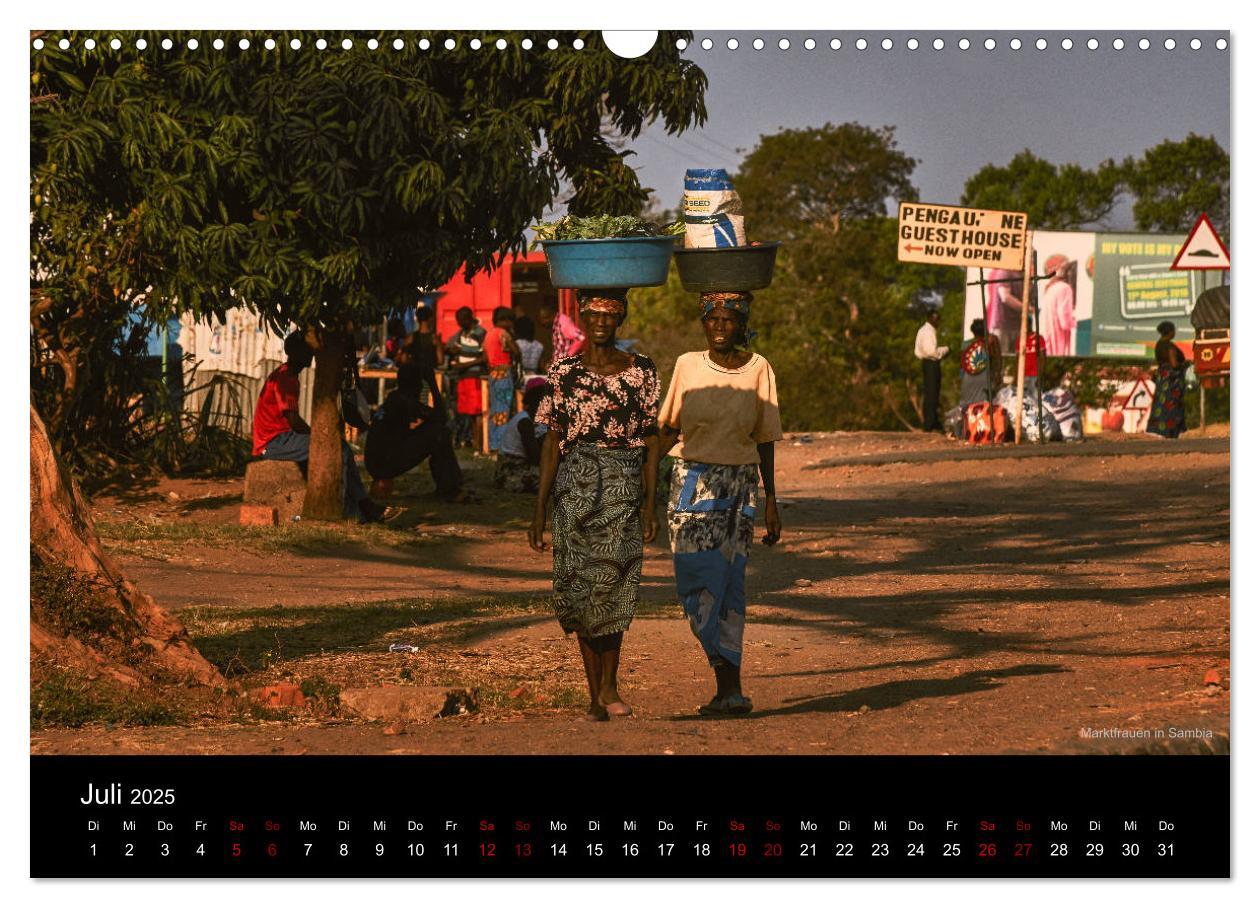 Bild: 9783435381982 | SAMBIA IM HERZEN AFRIKAS (Wandkalender 2025 DIN A3 quer), CALVENDO...