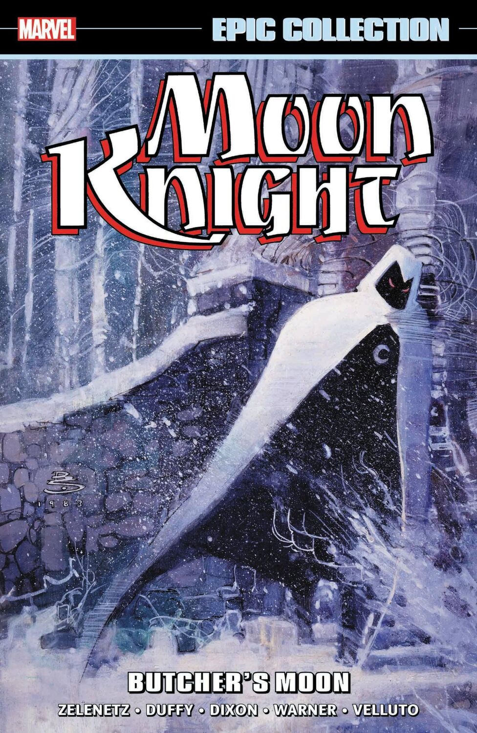 Cover: 9781302948160 | Moon Knight Epic Collection: Butcher's Moon | Alan Zelenetz (u. a.)