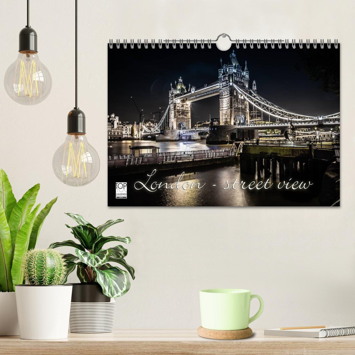 Bild: 9783435787111 | London - street view (Wandkalender 2025 DIN A4 quer), CALVENDO...