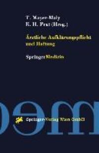 Cover: 9783211832301 | Ärztliche Aufklärungspflicht und Haftung | Enrique H. Prat (u. a.)