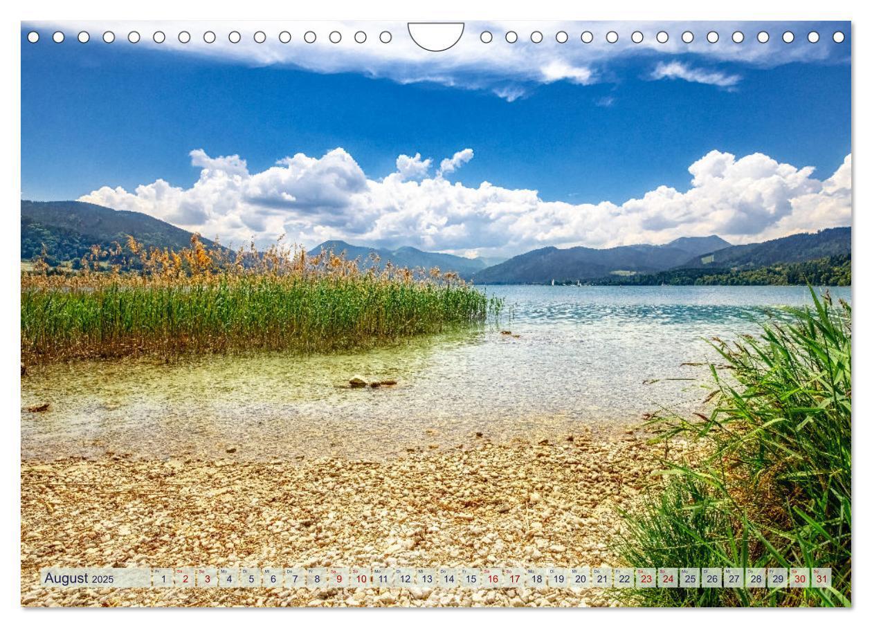 Bild: 9783383844478 | Malerischer Tegernsee (Wandkalender 2025 DIN A4 quer), CALVENDO...