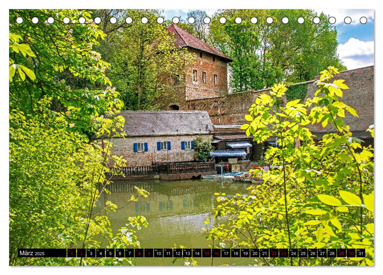 Bild: 9783383909092 | WasserStadt Augsburg (Tischkalender 2025 DIN A5 quer), CALVENDO...