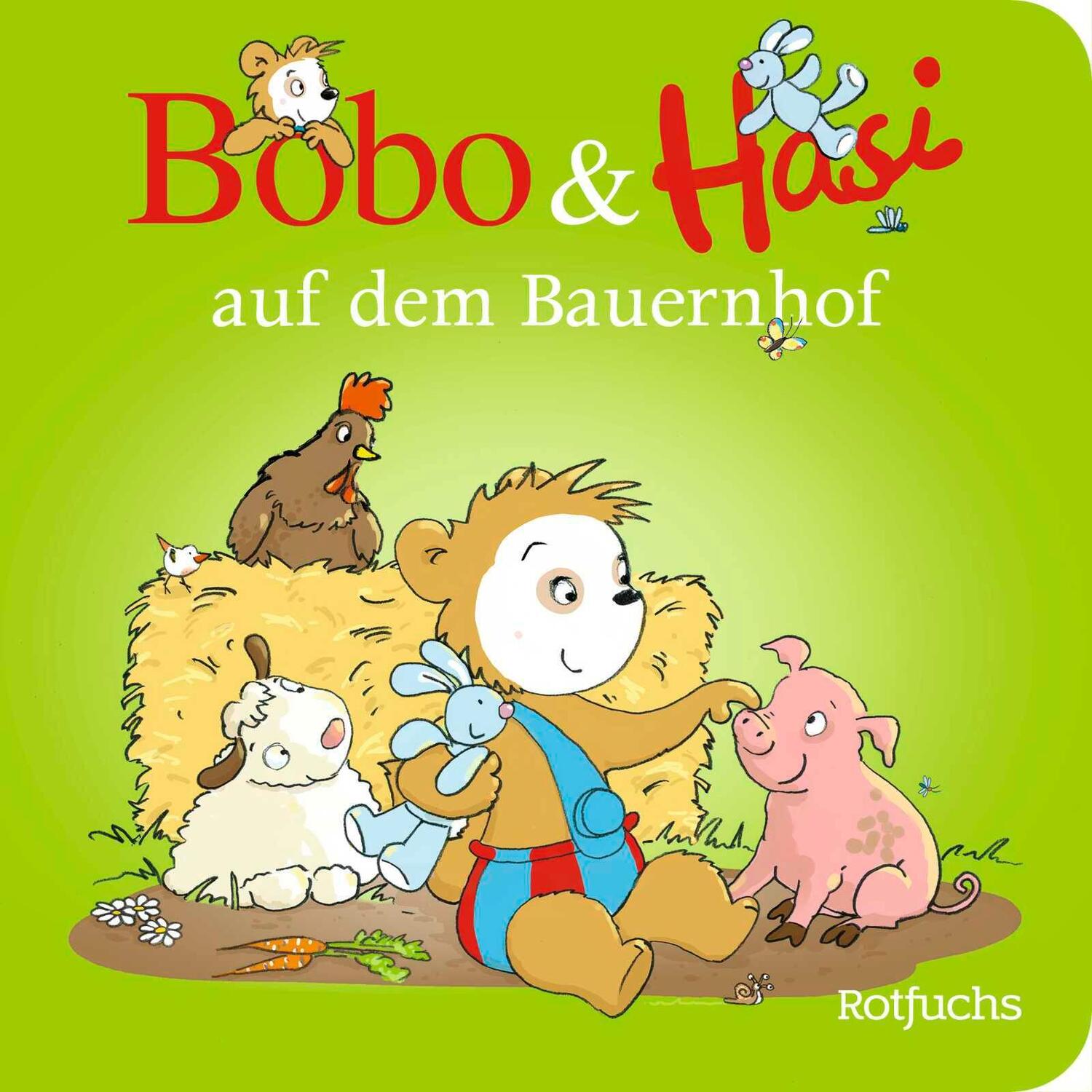 Cover: 9783757100537 | Bobo &amp; Hasi auf dem Bauernhof | Pappbilderbuch ab 12 Monaten | Böhlke