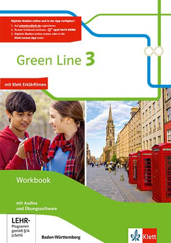 Cover: 9783128341385 | Green Line 3. Ausgabe Baden-Württemberg | Harper | Bundle | Green Line