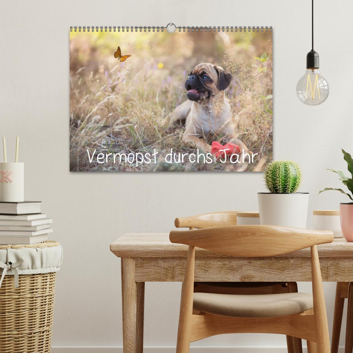 Bild: 9783435561117 | Vermopst durchs Jahr (Wandkalender 2025 DIN A3 quer), CALVENDO...