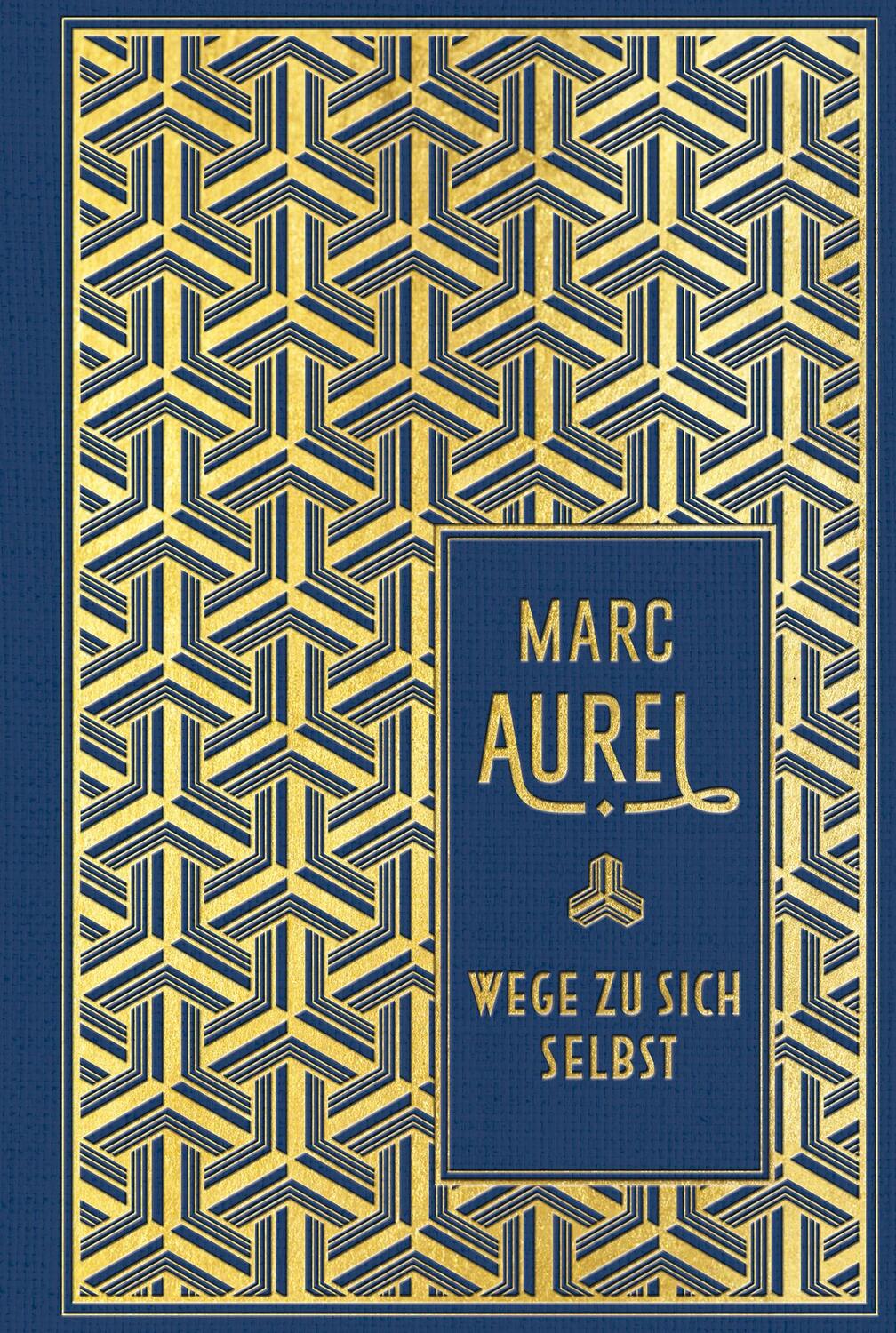 Cover: 9783868204827 | Wege zu sich selbst | Leinen mit Goldprägung | Marc Aurel | Buch