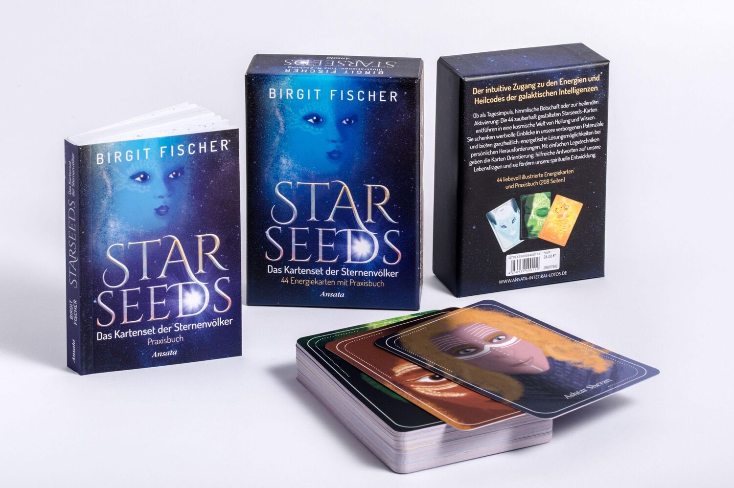 Bild: 4250939400112 | Starseeds - Das Kartenset der Sternenvölker | Birgit Fischer | Box