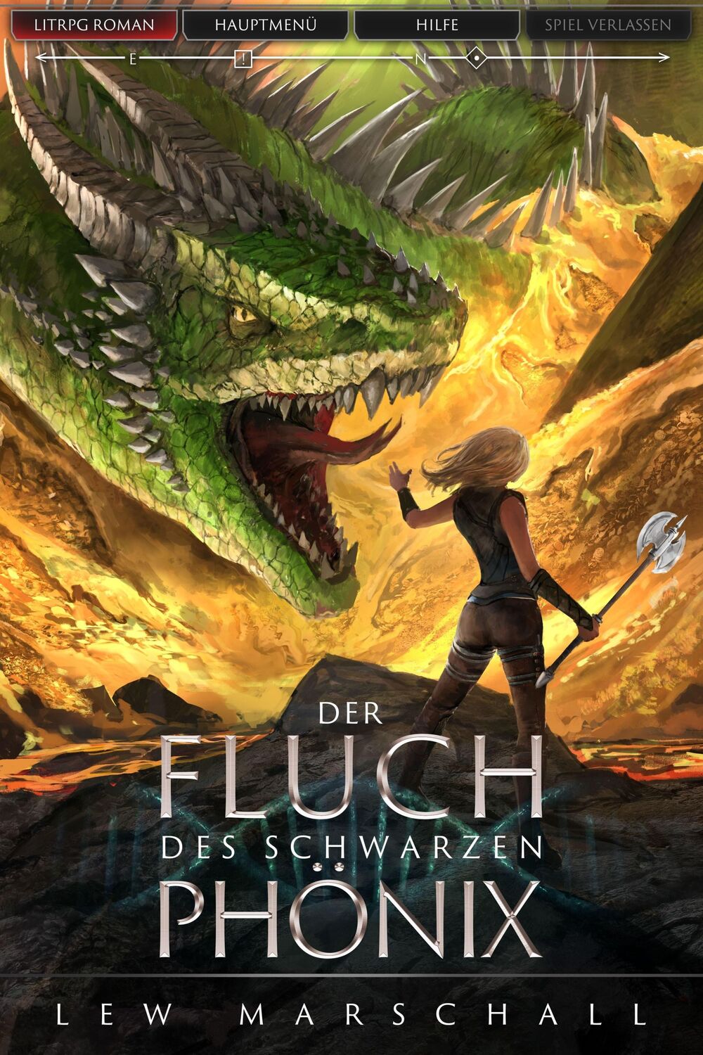 Cover: 9783989428683 | Der Fluch des schwarzen Phönix | Ein Fantasy-LitRPG-Roman | Marschall