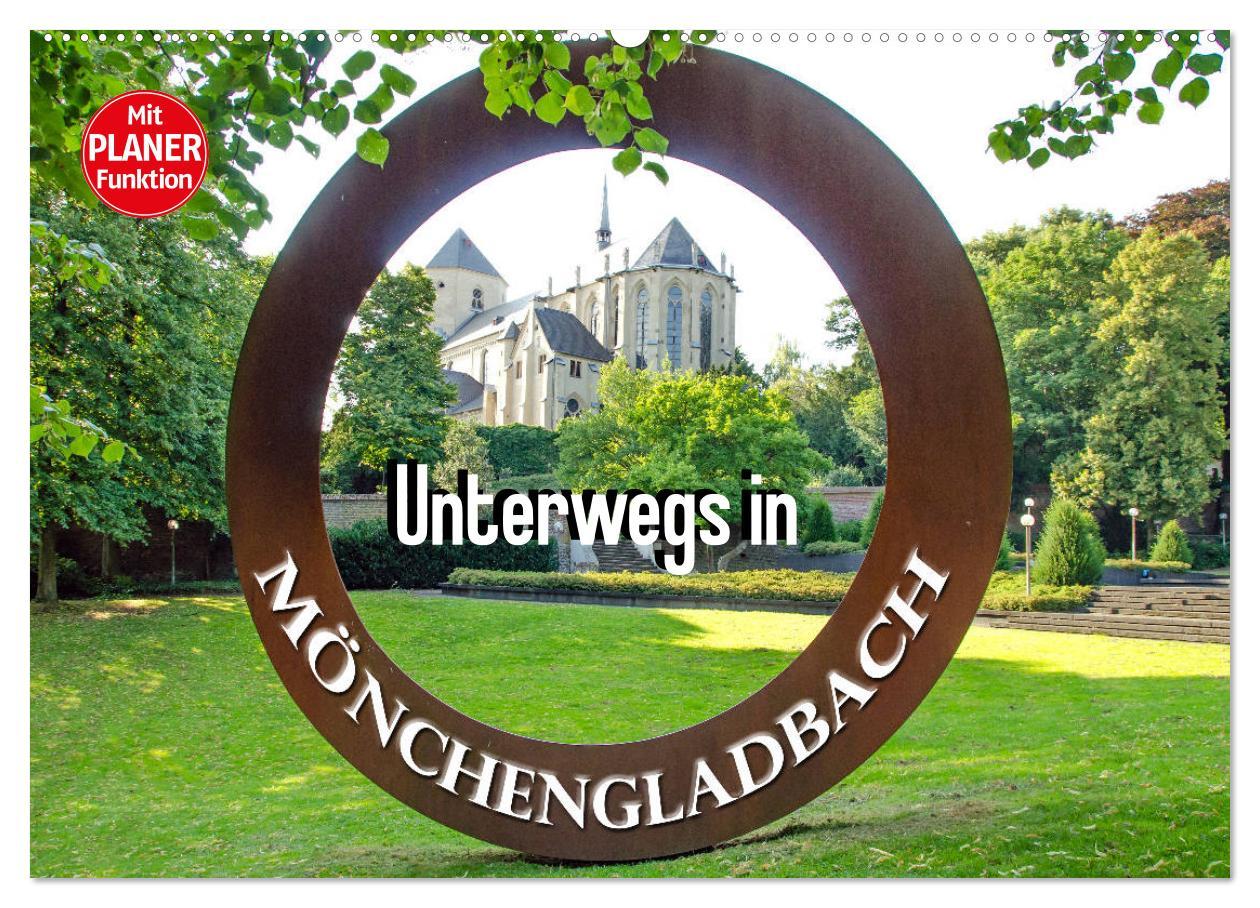 Cover: 9783435352562 | Unterwegs in Mönchengladbach (Wandkalender 2025 DIN A2 quer),...