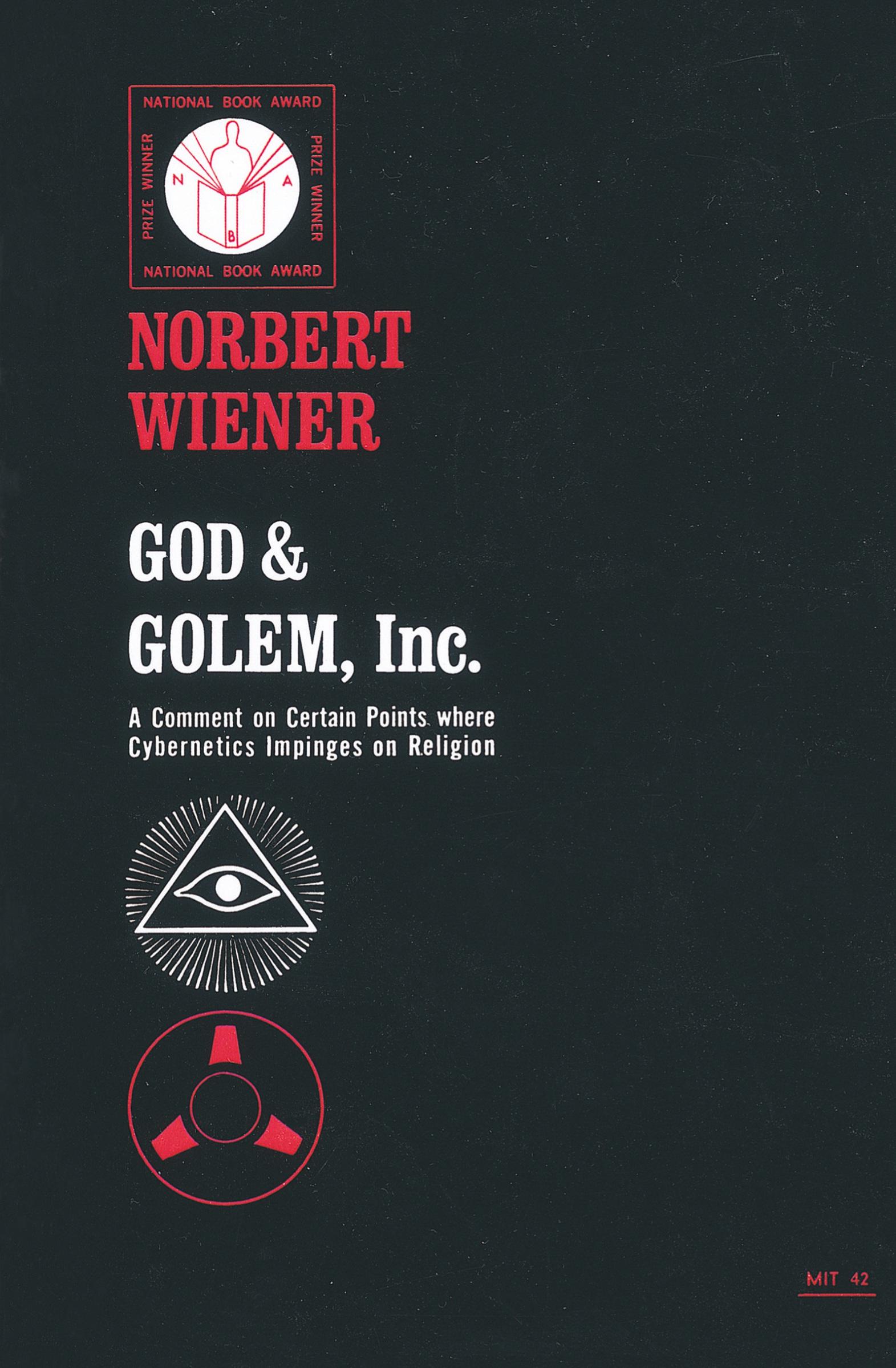 Cover: 9780262730112 | God &amp; Golem, Inc. | Norbert Wiener | Taschenbuch | Englisch