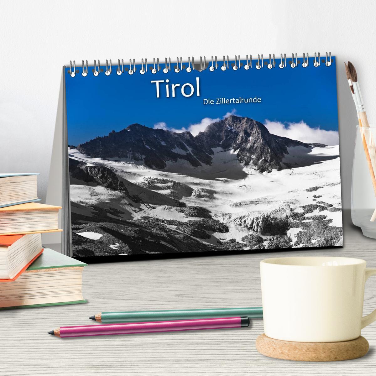 Bild: 9783435705634 | TIROL - Die Zillertalrunde (Tischkalender 2025 DIN A5 quer),...