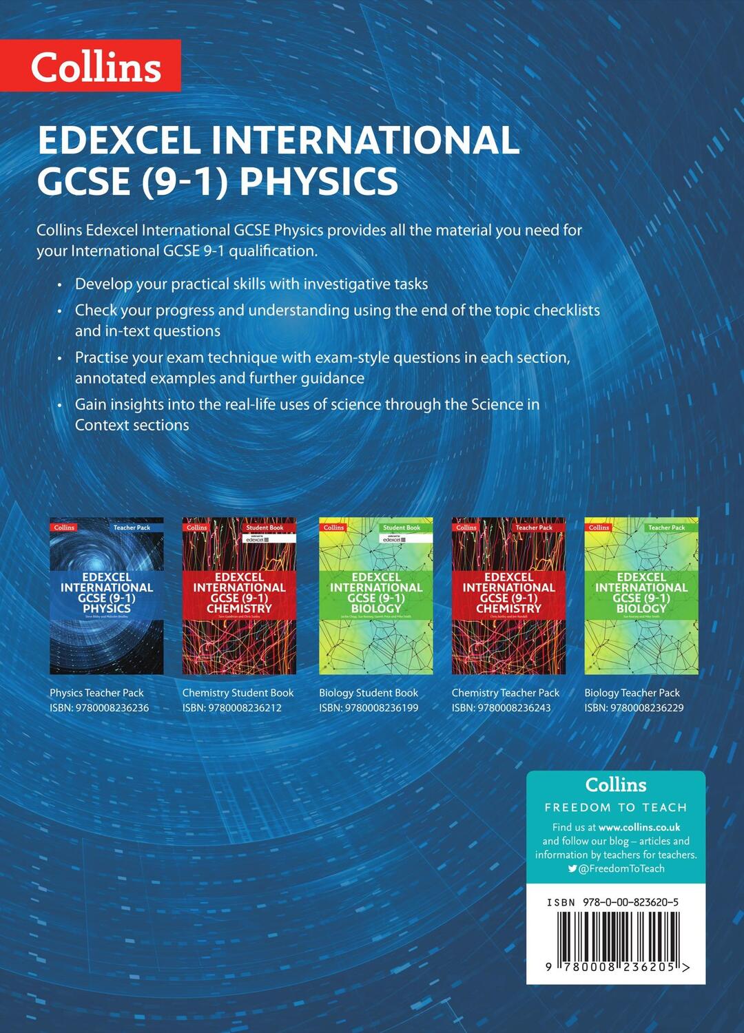 Rückseite: 9780008236205 | Edexcel International GCSE (9-1) Physics Student Book | Taschenbuch