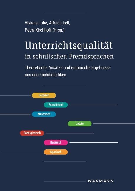 Cover: 9783830949206 | Unterrichtsqualität in schulischen Fremdsprachen | Lohe (u. a.) | Buch