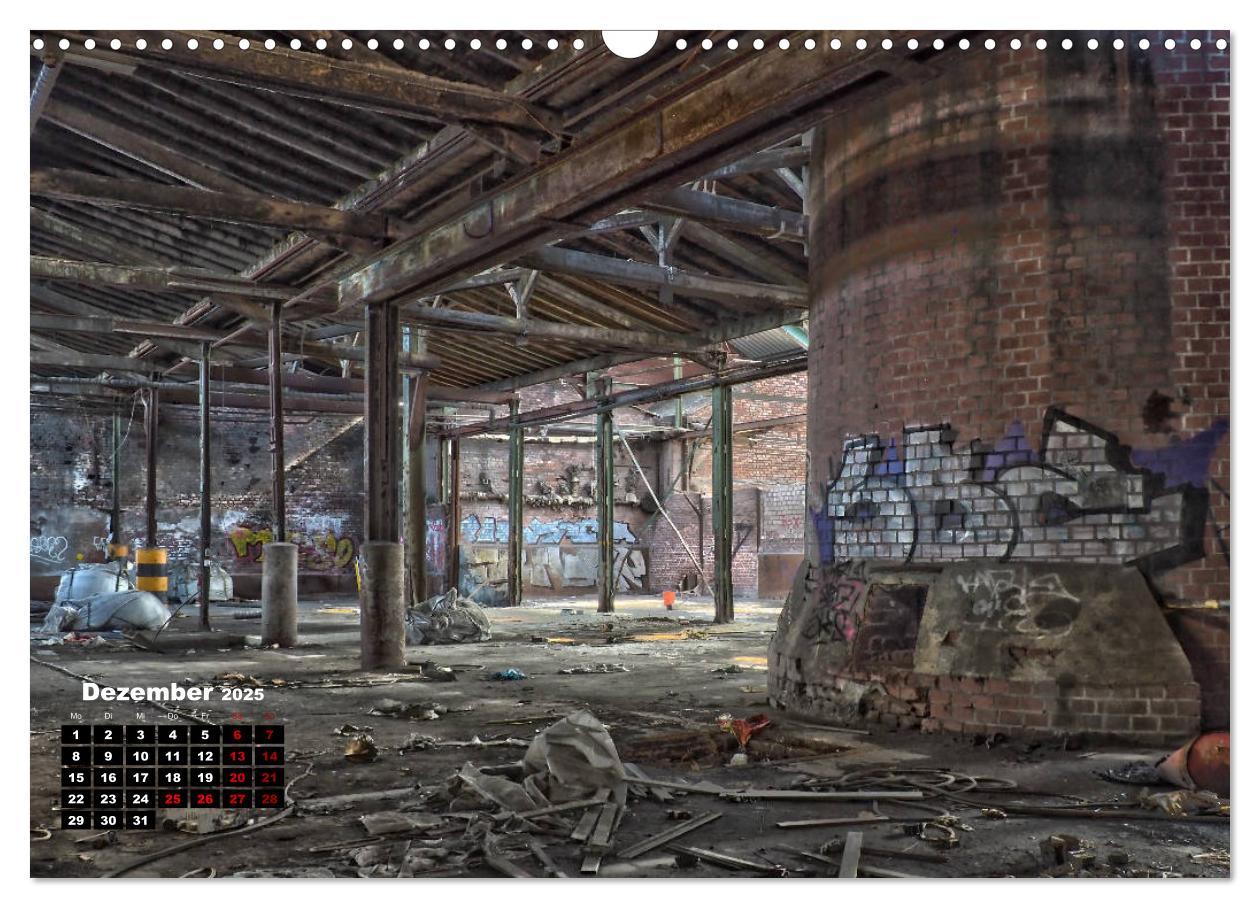 Bild: 9783435274246 | Verlassene Orte - Lost Places (Wandkalender 2025 DIN A3 quer),...