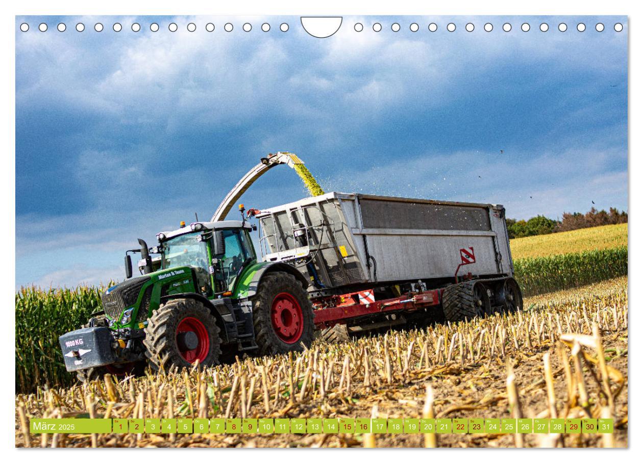 Bild: 9783435184521 | Landwirtschaft - Maisernte (Wandkalender 2025 DIN A4 quer),...