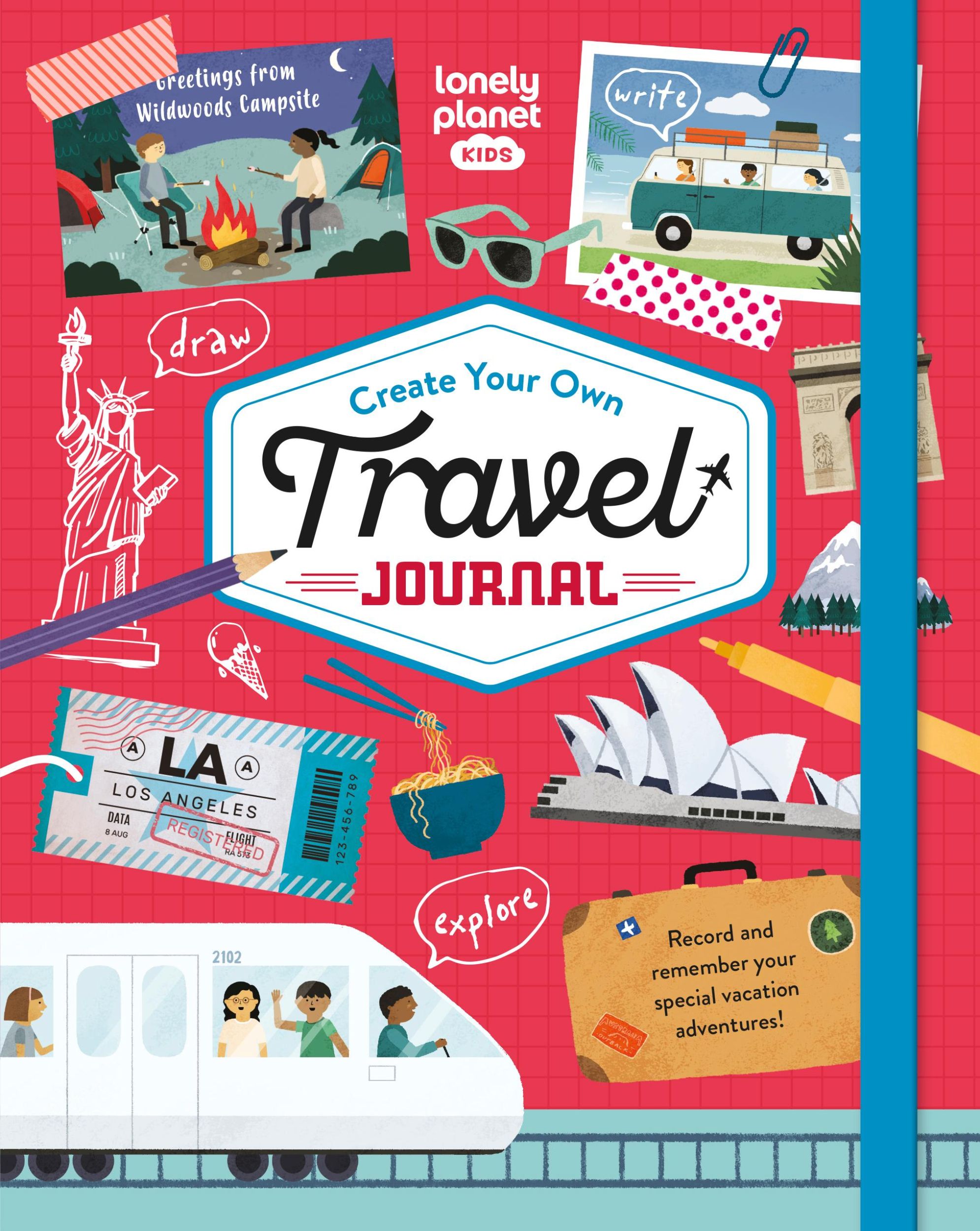 Cover: 9781837581047 | Lonely Planet Kids Create Your Own Travel Journal | Lonely Planet Kids